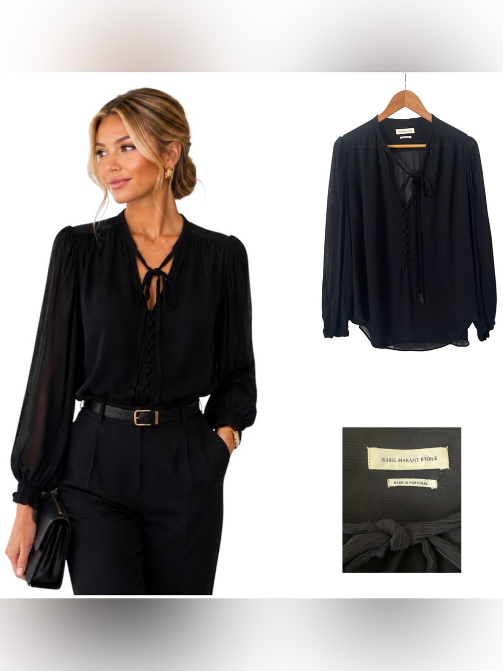 Isabel Marant Etoile Sheer Blouse